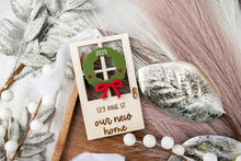 Load image into Gallery viewer, Personalized Our First Home Ornament | New Home Ornament | First Christmas in Our New Home | Realtor Closing Gift