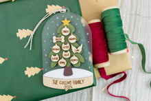 Load image into Gallery viewer, Personalized Family Name Christmas Tree Ornament, Custom Grandparent Ornament Gift 2026