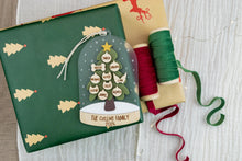 Load image into Gallery viewer, Personalized Family Name Christmas Tree Ornament, Custom Grandparent Ornament Gift 2026