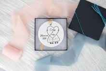 Load image into Gallery viewer, Personalized Married Ornament, First Christmas Married, Custom Newlywed Ornament, Bride and Groom, Two Brides or Two Grooms Design