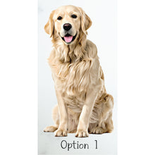 Load image into Gallery viewer, Custom Golden Retriever Ornament, Personalized Dog Ornament - Choose from 4 Graphic Options