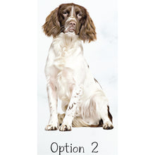 Load image into Gallery viewer, Custom Springer Spaniel Ornament, Personalized Dog Ornament - Choose from 5 Graphic Options