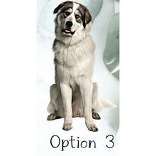 Load image into Gallery viewer, Custom Great Pyrenees Ornament - Great Pyrenees Gifts, Personalized Dog Ornament - Choose from 3 Graphic Options