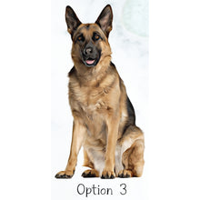 Load image into Gallery viewer, Custom German Shepherd Ornament - Personalized Dog Ornament - Choose from 4 Graphic Options