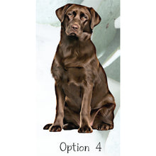 Load image into Gallery viewer, Custom Labrador Ornament, Personalized Dog Ornament - Choose from 4 Graphics