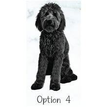 Load image into Gallery viewer, Custom Goldendoodle Ornament, Personalized Doodle Ornament - Choose from 5 Graphic Options