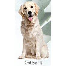 Load image into Gallery viewer, Custom Golden Retriever Ornament, Personalized Dog Ornament - Choose from 4 Graphic Options