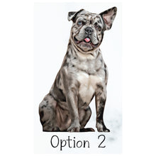 Load image into Gallery viewer, Custom French Bulldog Christmas Ornament - French Bulldog Gifts - Choose from 7 Graphic Options