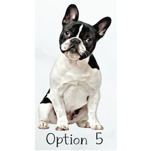 Load image into Gallery viewer, Custom French Bulldog Christmas Ornament - French Bulldog Gifts - Choose from 7 Graphic Options