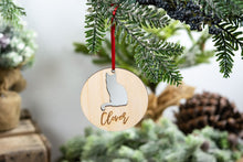 Load image into Gallery viewer, Personalized Cat Christmas Ornament