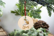 Load image into Gallery viewer, Personalized Cat Christmas Ornament
