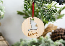 Load image into Gallery viewer, Personalized Cat Christmas Ornament