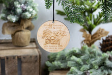 Load image into Gallery viewer, Our first Christmas in our New Home with Address Ornament, Housewarming Gift