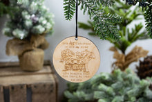 Load image into Gallery viewer, Our first Christmas in our New Home with Address Ornament, Housewarming Gift