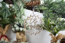 Load image into Gallery viewer, Newlywed Chistmas Ornament, Family Ornament