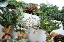 Load image into Gallery viewer, Newlywed Chistmas Ornament, Family Ornament