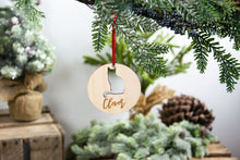Load image into Gallery viewer, Personalized Cat Christmas Ornament