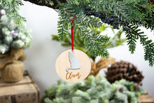 Load image into Gallery viewer, Personalized Cat Christmas Ornament