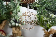 Load image into Gallery viewer, Newlywed Chistmas Ornament, Family Ornament