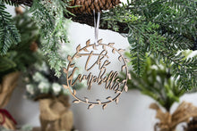 Load image into Gallery viewer, Newlywed Chistmas Ornament, Family Ornament