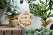Load image into Gallery viewer, Proposal Ornament, "Will You Marry Me?"
