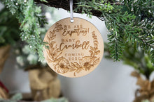 Load image into Gallery viewer, We Are Expecting Ornament, Baby Announcement Ornament