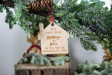 Load image into Gallery viewer, Our First Home Ornament, Housewarming Gift, New House Gift