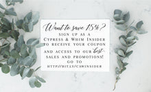 Load image into Gallery viewer, Personalized Rustic Woodland Family Christmas Ornament