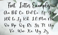 Load image into Gallery viewer, Leaf Pattern Last Name and Wedding Date Wedding Ring Box - Double Slotted Walnut Wedding Ring Box