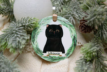 Load image into Gallery viewer, Custom Cat Ornament, Personalized Cat Gift - Choose from 86 Cat Options