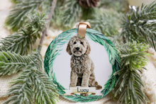 Load image into Gallery viewer, Custom Goldendoodle Ornament, Personalized Doodle Ornament - Choose from 5 Graphic Options