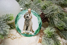 Load image into Gallery viewer, Custom Goldendoodle Ornament, Personalized Doodle Ornament - Choose from 5 Graphic Options