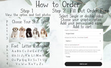 Load image into Gallery viewer, Custom Shih Tzu Ornament, Shih Tzu Gift - Choose from 5 Graphic Options