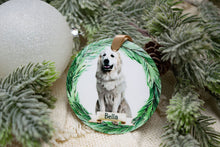 Load image into Gallery viewer, Custom Great Pyrenees Ornament - Great Pyrenees Gifts, Personalized Dog Ornament - Choose from 3 Graphic Options