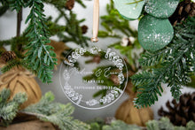 Load image into Gallery viewer, Acrylic Married Christmas Ornament - Wedding Gift for Couple