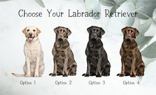 Load image into Gallery viewer, Custom Labrador Ornament, Personalized Dog Ornament - Choose from 4 Graphics