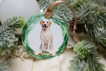 Load image into Gallery viewer, Custom Labrador Ornament, Personalized Dog Ornament - Choose from 4 Graphics