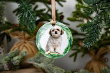 Load image into Gallery viewer, Custom Shih Tzu Ornament, Shih Tzu Gift - Choose from 5 Graphic Options
