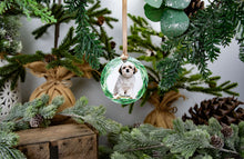 Load image into Gallery viewer, Custom Shih Tzu Ornament, Shih Tzu Gift - Choose from 5 Graphic Options