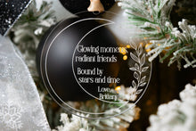 Load image into Gallery viewer, Acrylic Moon Best Friend Ornament