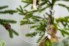 Load image into Gallery viewer, Acrylic Moon Best Friend Ornament