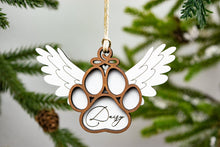 Load image into Gallery viewer, Pet Memorial Ornament - Dog Bereavement Gift