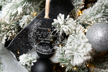 Load image into Gallery viewer, Personalized Acrylic Promoted to Aunt and Uncle Ornament - New Baby Announcement to Sister or Brother