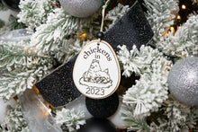 Load image into Gallery viewer, One Eggspensive Year Ornament - Funny 2023 Christmas Ornaments