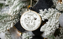 Load image into Gallery viewer, One Eggspensive Year Ornament - Funny 2023 Christmas Ornaments