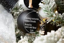 Load image into Gallery viewer, Acrylic Moon Best Friend Ornament