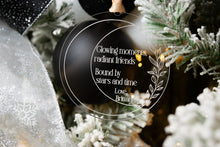 Load image into Gallery viewer, Acrylic Moon Best Friend Ornament