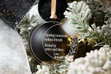 Load image into Gallery viewer, Acrylic Moon Best Friend Ornament