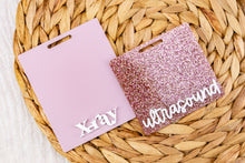 Load image into Gallery viewer, Custom Acrylic Badge Buddy, 3D Personalized Badge Holder, Gift for Nurse, ID Holder, Many Color Options!
