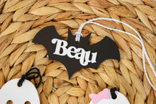 Load image into Gallery viewer, Personalized Boo Basket Tag - Choose from Ghosts or Bat
